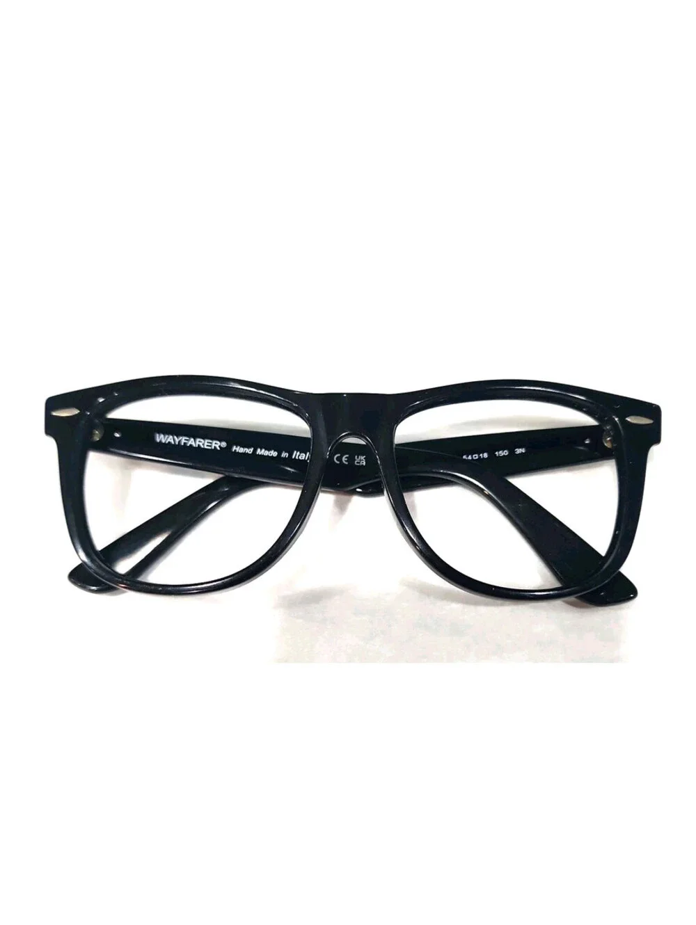 Ray Ban RB2140 901 Black Wayfarer Sunglasses Frame 54-18 150